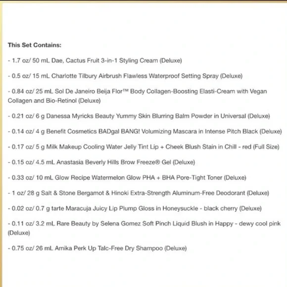 NWT Sephora Favorites What’s In My Bag - Picture 11 of 11